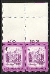 Austria 1973 - Austria Landscapes 1973 Almsee pair