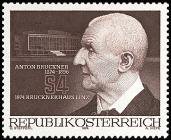 Austria 1974 - Anton Bruckner and Bruckner House Concert Hall