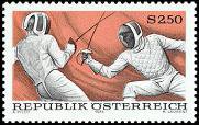 Austria 1974 - Fencing