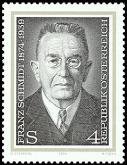Itävalta 1974 - Franz Schmidt (1874-1939), Composer Itävalta 1974 - Franz Schmidt (1874-1939), Composer