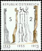 Austria 1975 - 2nd Republic of Austria, 30th anniv.