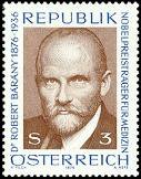 Itävalta 1976 - Dr. Robert Barany 1876-1936), Nobel Winner Itävalta 1976 - Dr. Robert Barany 1876-1936), Nobel Winner