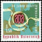 Itävalta 1976 - Austrian Press Agency (APA), 30th anniv. Itävalta 1976 - Austrian Press Agency (APA), 30th anniv.