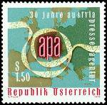 Austria 1976 - Austrian Press Agency (APA), 30th anniv.