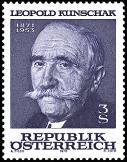 Itävalta 1978 - Leopold Kunschak (1871-1953), Political Leader Itävalta 1978 - Leopold Kunschak (1871-1953), Political Leader