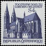 Itävalta 1979 - Wiener Neustadt Cathedral, 700th Anniv.