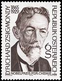 Itävalta 1979 - Richard Zsigmondy (1865- 1929), Chemist Itävalta 1979 - Richard Zsigmondy (1865- 1929), Chemist