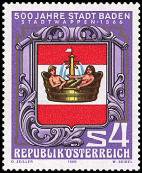 Austria 1980 - Baden, 500th anniversary