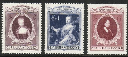Austria 1980 - Paintings (3)