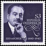 Itävalta 1980 - Leo Ascher 1880-1942), Composer