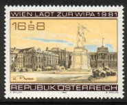 Austria 1980 - Heroes Square, Vienna (nscribed 2 Phase)