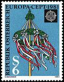 Itävalta 1981 - Europa CEPT 1981 - Maypole Itävalta 1981 - Europa CEPT 1981 - Maypole