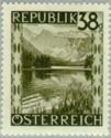 Austria 1946 - Langbath Lake block of four Austria 1946 - Langbath Lake block of four