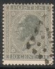 Belgia 1867 - King Leopold I profile 10c perforated 15x15