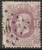 Belgia 1870 - King Leopold II profile 1F Belgia 1870 - King Leopold II profile 1F
