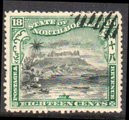 Borneo 1897 - Country views POSTAGE & REVENUE 18c