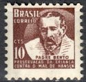 Brasilia 1962 - Postal tax - Father Bento Dias Pacheco 10c brown