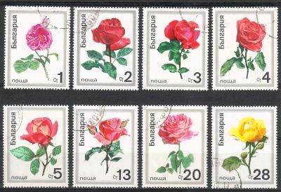 Bulgaria 1970 - Roses (8) Bulgaria 1970 - Roses (8)