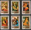 Burundi 1974 - Christmas postage stamps 1974 - Paintings II surcharges (6) Burundi 1974 - Christmas postage stamps 1974 - Paintings II surcharges (6)