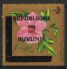 Burundi 1967 - Flowers 23/24 - Hibiscus (overprinted)