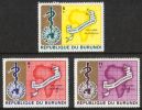 Burundi 1969 - 20th anniv. of WHO in Africa (3)