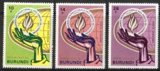 Burundi 1969 - International Human Rights Year 1968 (3)