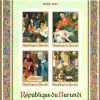 Burundi 1967 - Christmas postage stamps 1967 - Paintings souvenir sheet Burundi 1967 - Christmas postage stamps 1967 - Paintings souvenir sheet
