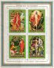 Burundi 1969 - Easter 1969, Paintings (Souvenir sheet of 4) Burundi 1969 - Easter 1969, Paintings (Souvenir sheet of 4)