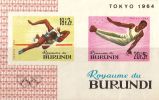 Burundi 1964 - 18th Olympic Games, Tokyo 1964 Souvenir Sheet