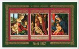 Burundi 1972 - Christmas postage stamps 1972 - Paintings souvenir sheet 65B Burundi 1972 - Christmas postage stamps 1972 - Paintings souvenir sheet 65B