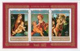 Burundi 1972 - Christmas postage stamps 1972 - Paintings souvenir sheet 66A