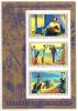 Burundi 1973 - Exploration of Africa by Livingstone and Stanley Souvenir sheet of 3 Burundi 1973 - Exploration of Africa by Livingstone and Stanley Souvenir sheet of 3
