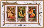 Burundi 1974 - Christmas postage stamps 1974 - Paintings souvenir sheet 82B