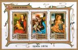 Burundi 1974 - Christmas postage stamps 1974 - Paintings sovenir sheet 83A