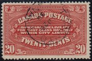 Express stamp SPECIAL DELIVERY
