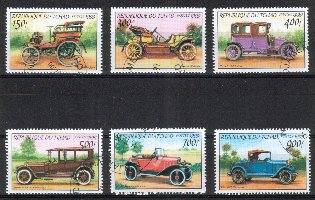 Tsad (Tchad) 1999 - Antique Automobiles (Mi under year 2000) (6)