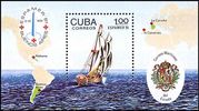 Kuuba 1981 - ESPAMER 81 Stamp Exhibition, Sailing ship Souvenir Sheet Kuuba 1981 - ESPAMER 81 Stamp Exhibition, Sailing ship Souvenir Sheet