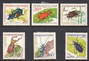 Tsekkoslovakia 1962 - Beetles (6)