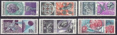 Tsekkoslovakia 1966 - Space Exploration (6)
