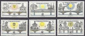 Tsekkoslovakia 1978 - International Stamp Exhibition PRAGA 1978 (6) Bridges