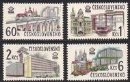 Tsekkoslovakia 1978 - International Stamp Exhibition PRAGA 1978 Cityscapes (4)