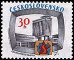 Tsekkoslovakia 1978 - Czechoslovakian television 25th anniv.
