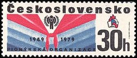 Tsekkoslovakia 1979 - Anniversary of the Pioneer Organisation