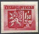 Tsekkoslovakia 1945 - Coat of Arms Bratislava-issue 1,50
