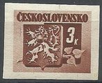 Tsekkoslovakia 1945 - Coat of Arms Bratislava-issue 3k
