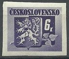 Tsekkoslovakia 1945 - Coat of Arms Bratislava-issue 6k