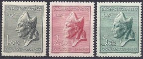 Tsekkoslovakia 1946 - St. Adalbert (956-997) (3)