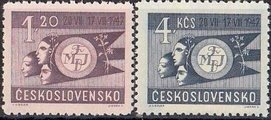 Tsekkoslovakia 1946 - 1st World Festival of Youth and Students (2)
