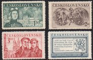Tsekkoslovakia 1950 - Anniversary of the People's Republic (4)