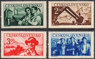 Tsekkoslovakia 1950 - Anniversary of the People's Republic (4)